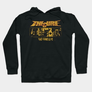 The Cure Vintage 1978 // The Cure Live Original Fan Design Artwork Hoodie